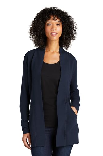 Port Authority Ladies Microterry Cardigan LK825 image thumbnail