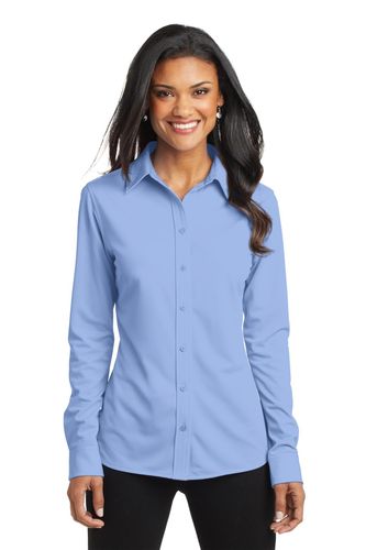Port Authority Ladies Dimension Knit Dress Shirt. L570 image thumbnail