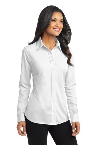 Port Authority Ladies Dimension Knit Dress Shirt. L570 image thumbnail