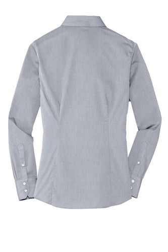 Port Authority Ladies Crosshatch Easy Care Shirt. L640 image thumbnail Port Authority Ladies Crosshatch Easy Care Shirt. L640 image thumbnail