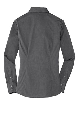 Port Authority Ladies Crosshatch Easy Care Shirt. L640 image thumbnail Port Authority Ladies Crosshatch Easy Care Shirt. L640 image thumbnail