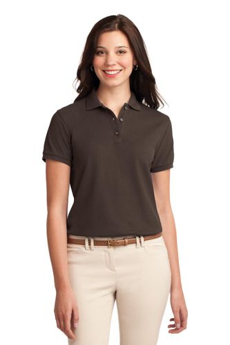 Port Authority Women's Silk Touch Polo. L500 image thumbnail
