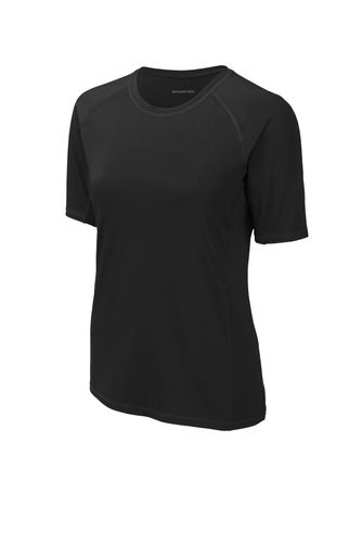 Sport-Tek Ladies Rashguard Tee. LST470 image thumbnail
