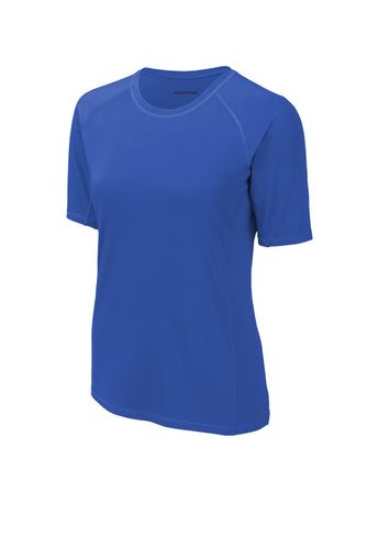 Sport-Tek Ladies Rashguard Tee. LST470 image thumbnail