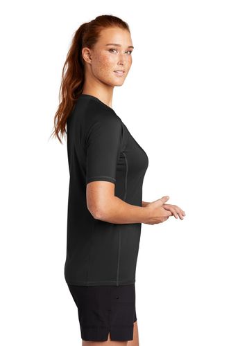 Sport-Tek Ladies Rashguard Tee. LST470 image thumbnail
