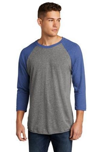 Next Level Apparel Unisex Tri-Blend 3/4-Sleeve Raglan Tee. NL6051 image thumbnail