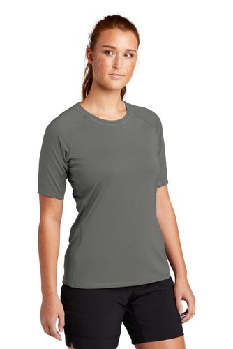 Sport-Tek Ladies Rashguard Tee. LST470 image thumbnail