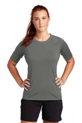 Sport-Tek Ladies Rashguard Tee. LST470 image thumbnail