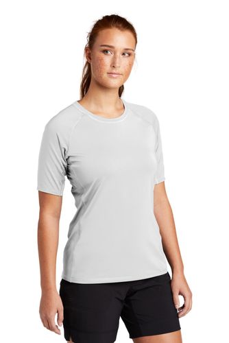 Sport-Tek Ladies Rashguard Tee. LST470 image thumbnail