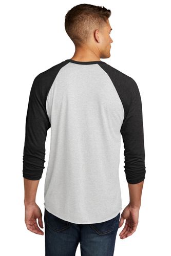 Next Level Apparel Unisex Tri-Blend 3/4-Sleeve Raglan Tee. NL6051 image thumbnail