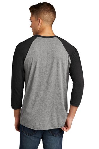 Next Level Apparel Unisex Tri-Blend 3/4-Sleeve Raglan Tee. NL6051 image thumbnail