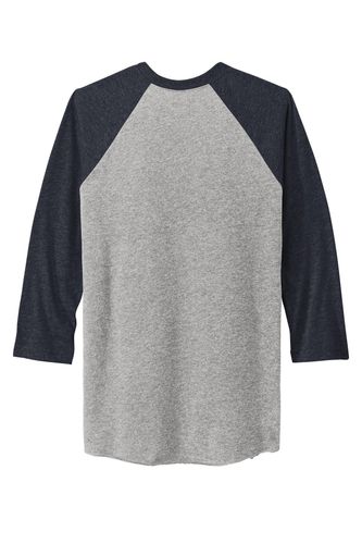 Next Level Apparel Unisex Tri-Blend 3/4-Sleeve Raglan Tee. NL6051 image thumbnail