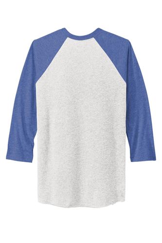 Next Level Apparel Unisex Tri-Blend 3/4-Sleeve Raglan Tee. NL6051 image thumbnail