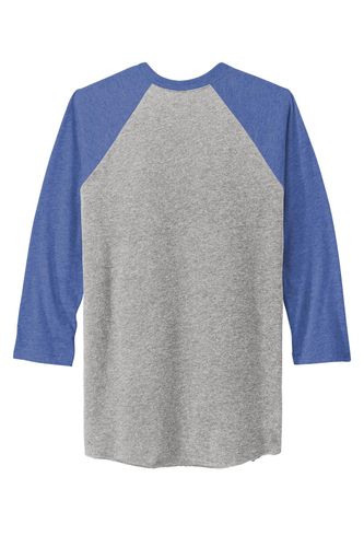 Next Level Apparel Unisex Tri-Blend 3/4-Sleeve Raglan Tee. NL6051 image thumbnail