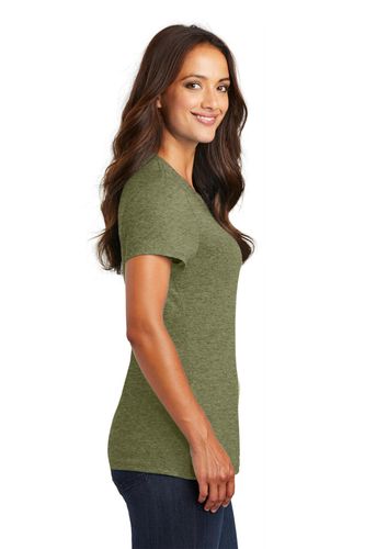 District Women's Perfect Tri Tee. DM130L image thumbnail