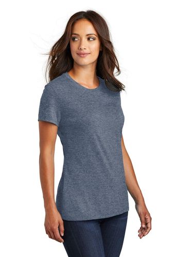 District Women's Perfect Tri Tee. DM130L image thumbnail