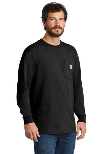 Carhartt Workwear Pocket Long Sleeve T-Shirt. CTK126 image thumbnail