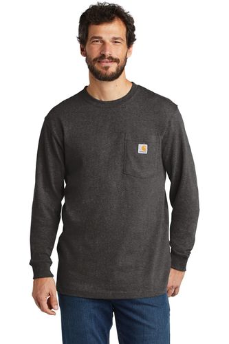 Carhartt Workwear Pocket Long Sleeve T-Shirt. CTK126 image thumbnail