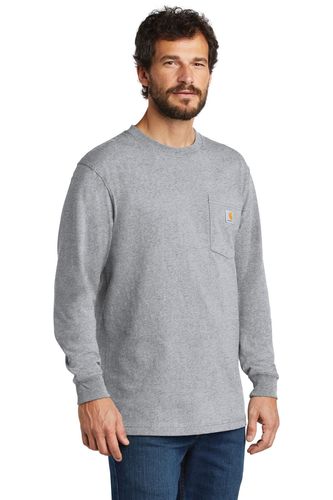 Carhartt Workwear Pocket Long Sleeve T-Shirt. CTK126 image thumbnail