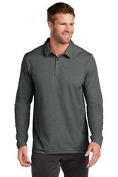 Image of TravisMathew Oceanside Heather Long Sleeve Polo TM1MZ343