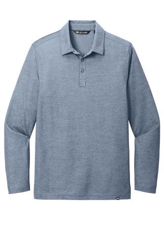 TravisMathew Oceanside Heather Long Sleeve Polo TM1MZ343 image thumbnail