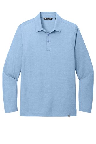 TravisMathew Oceanside Heather Long Sleeve Polo TM1MZ343 image thumbnail