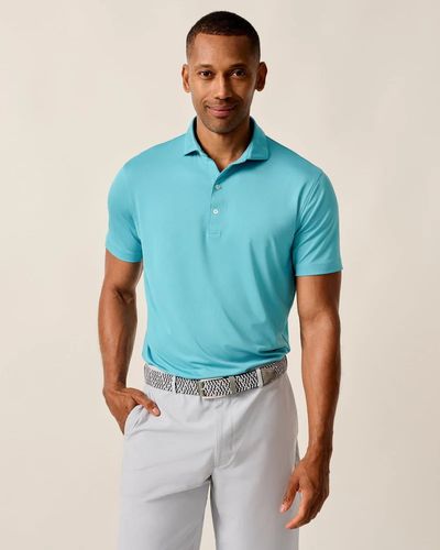 Johnnie-O Birdie Smooth Knit Polo image thumbnail