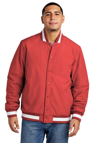 Sport-Tek Insulated Varsity Jacket image thumbnail