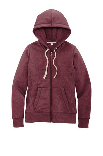 District Women's Re-Fleece Full-Zip Hoodie image thumbnail