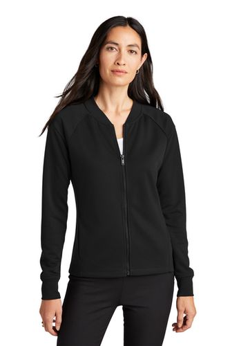 MERCER+METTLE Women's Double-Knit Bomber  image thumbnail