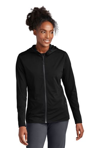 Sport-Tek Ladies Circuit Hooded Full-Zip image thumbnail