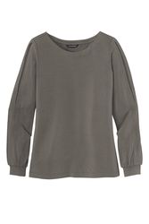 Image of Port Authority Ladies Luxe Knit Jewel Neck Top