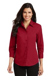 Image of Port Authority Ladies 3/4-Sleeve Easy Care Shirt