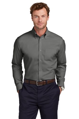 Brooks Brothers Wrinkle-Free Stretch Pinpoint Shirt  image thumbnail