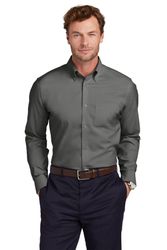 Image of Brooks Brothers Wrinkle-Free Stretch Pinpoint Shirt 