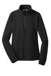 Image of Port Authority Ladies Microfleece 1/2-Zip Pullover