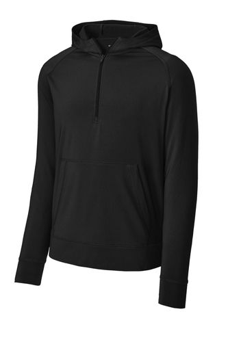 Sport-Tek Sport-Wick Stretch 1/2-Zip Hoodie  image thumbnail