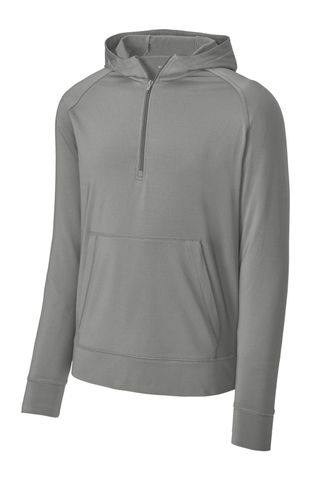 Sport-Tek Sport-Wick Stretch 1/2-Zip Hoodie  image thumbnail