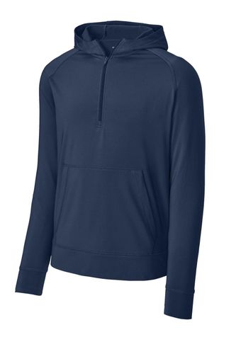 Sport-Tek Sport-Wick Stretch 1/2-Zip Hoodie  image thumbnail