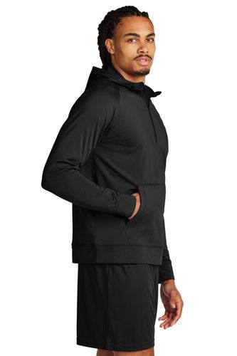 Sport-Tek Sport-Wick Stretch 1/2-Zip Hoodie  image thumbnail