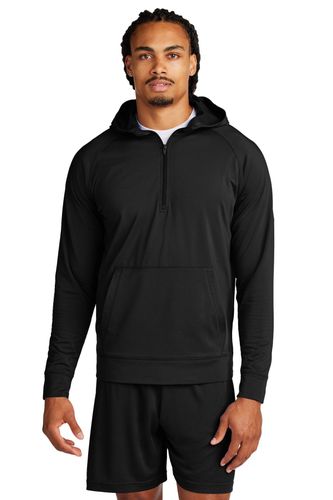 Sport-Tek Sport-Wick Stretch 1/2-Zip Hoodie  image thumbnail