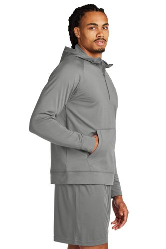 Sport-Tek Sport-Wick Stretch 1/2-Zip Hoodie  image thumbnail