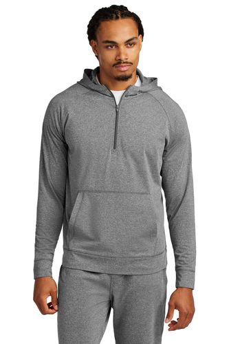 Sport-Tek Sport-Wick Stretch 1/2-Zip Hoodie  image thumbnail