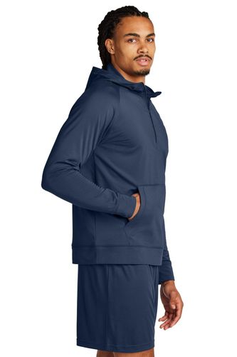 Sport-Tek Sport-Wick Stretch 1/2-Zip Hoodie  image thumbnail
