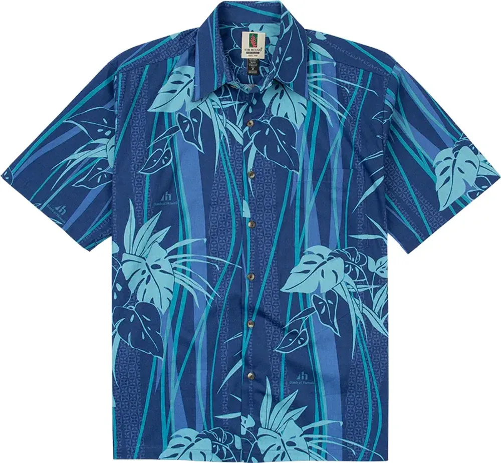 Symphony Men's Modern Fit Short Sleeve Shirt - Navy primary image