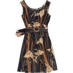 Image of Symphony Women's Belt Dress - Black