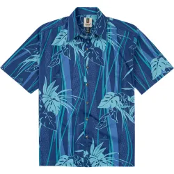 Image of Symphony Men's Relaxed Fit Short Sleeve Shirt - Navy