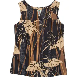 Image of Symphony Women's Sleeveless Blouse (2" Longer Length) - Black