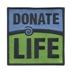 Image of 4" x 4" Donate Life Patch