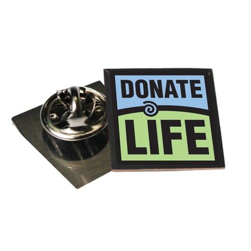 Donate Life Full Size Lapel Pin  image thumbnail